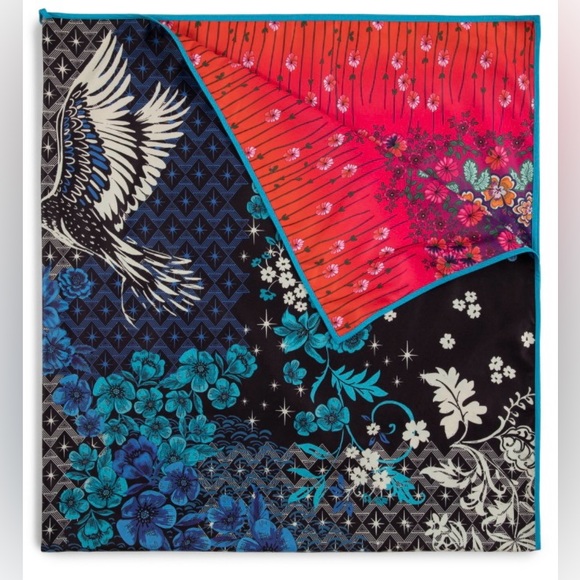 Johnny Was Rainbow phoenix beach blanket - Picture 4 of 6